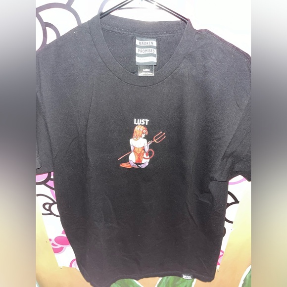 Broken Promises devil girl “Lust” tee - Picture 2 of 3